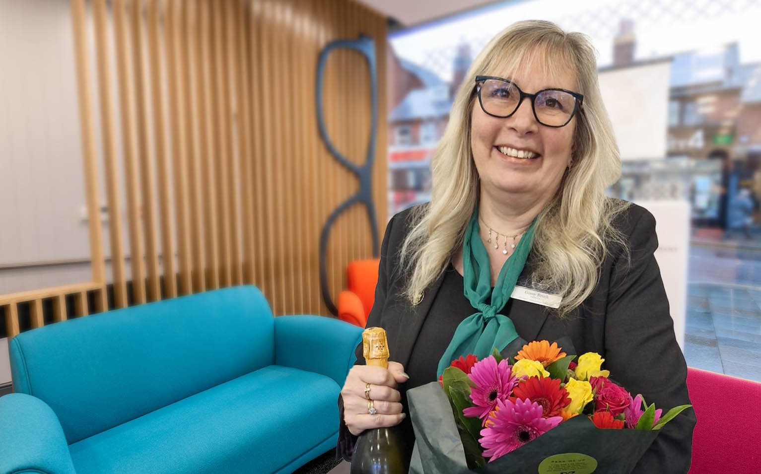 Wishing Ginny a happy retirement!