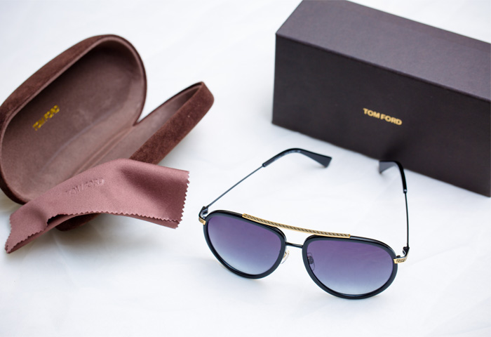 Tom Ford frame and case